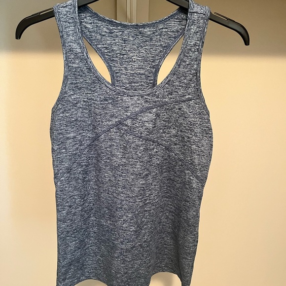 oiselle Tops - Oiselle Lux Heather BlueTank Top